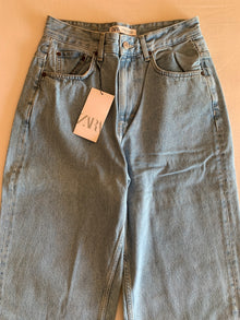 Vaquero Zara Baggy Azul Claro