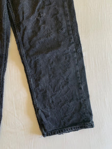 Vaquero Zara Negro Roto