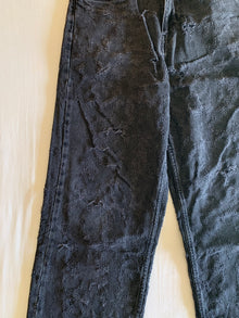 Vaquero Zara Negro Roto