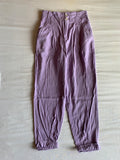 Pantalón Slouchy Bershka Lila