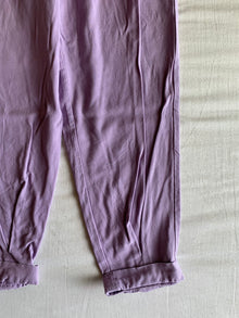 Pantalón Slouchy Bershka Lila