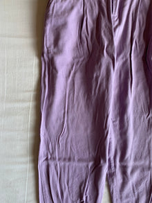 Pantalón Slouchy Bershka Lila