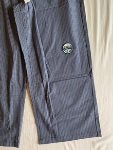 Pantalón Zara Relaxed Microcuadros con Parches