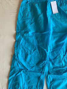 Pantalón Parachute Bershka Azul
