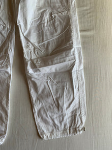 Pantalón Parachute Bershka Blanco