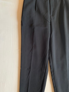 Pantalón de Vestir Zara Marino con Cinturón