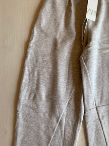 Pantalón Jogger Zara Felpa Gris