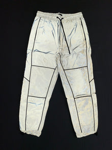 Pantalón Jogger Bershka Reflectante Gris