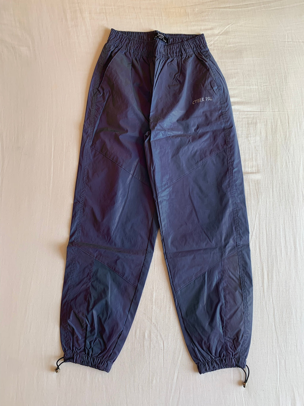 Pantalón Jogger Bershka Reflectante Marino