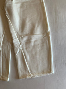Pantalón Jogger Zara Felpa Crudo