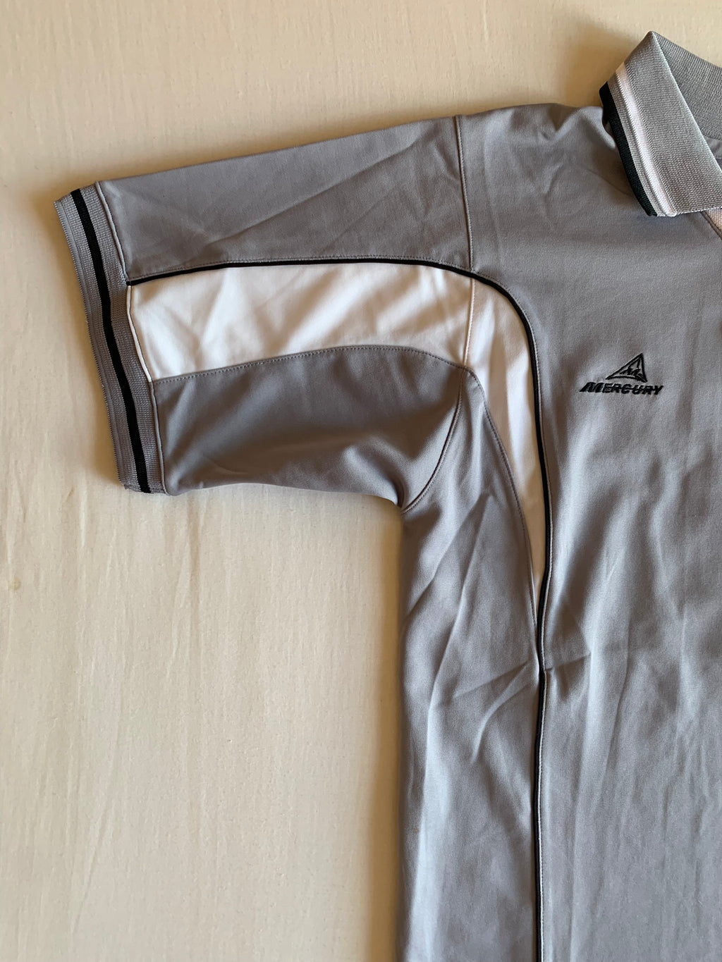 Camiseta Fútbol Mercury Gris Dorsal 6