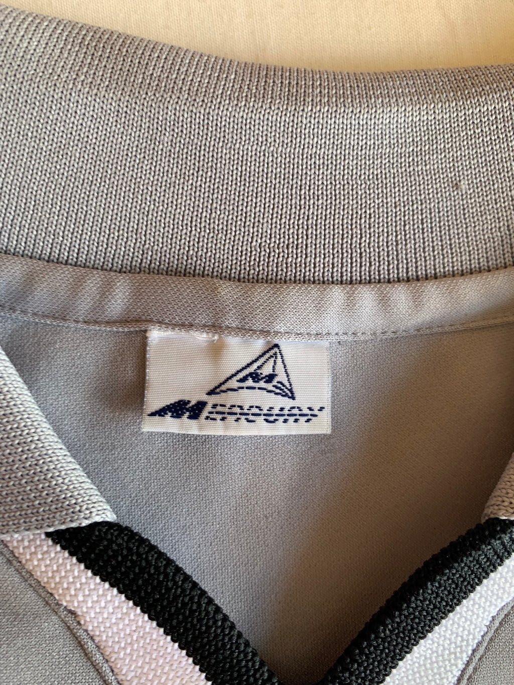 Camiseta Fútbol Mercury Gris Dorsal 6