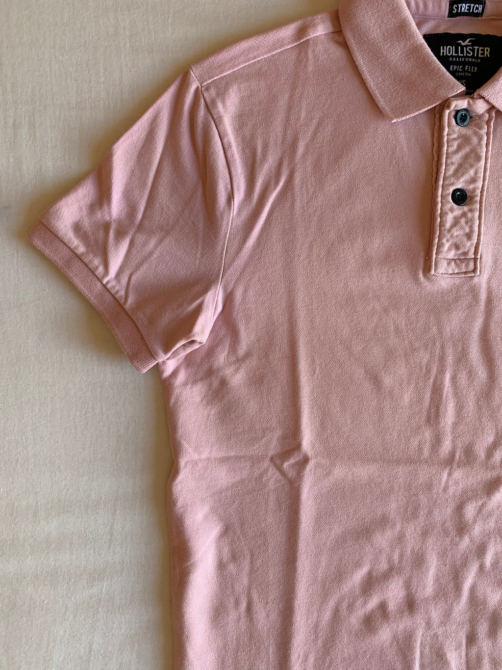 Polo Hollister Rosa