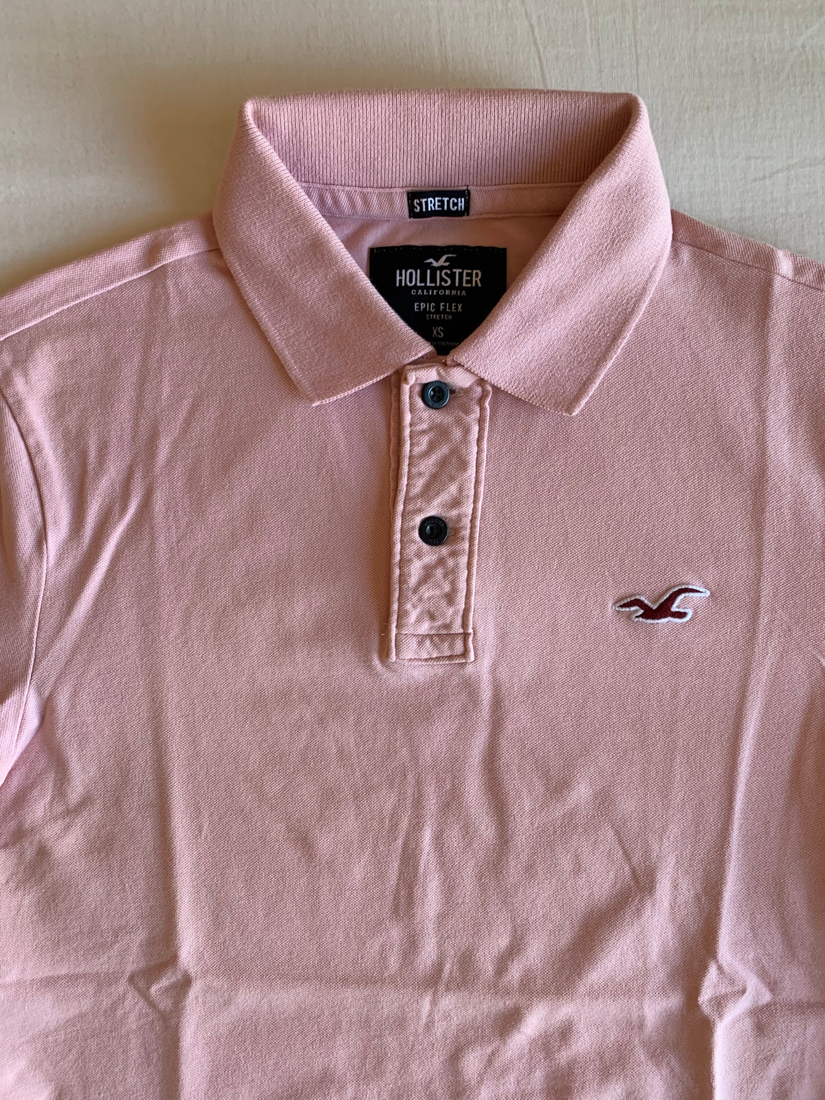 Polo Hollister Rosa