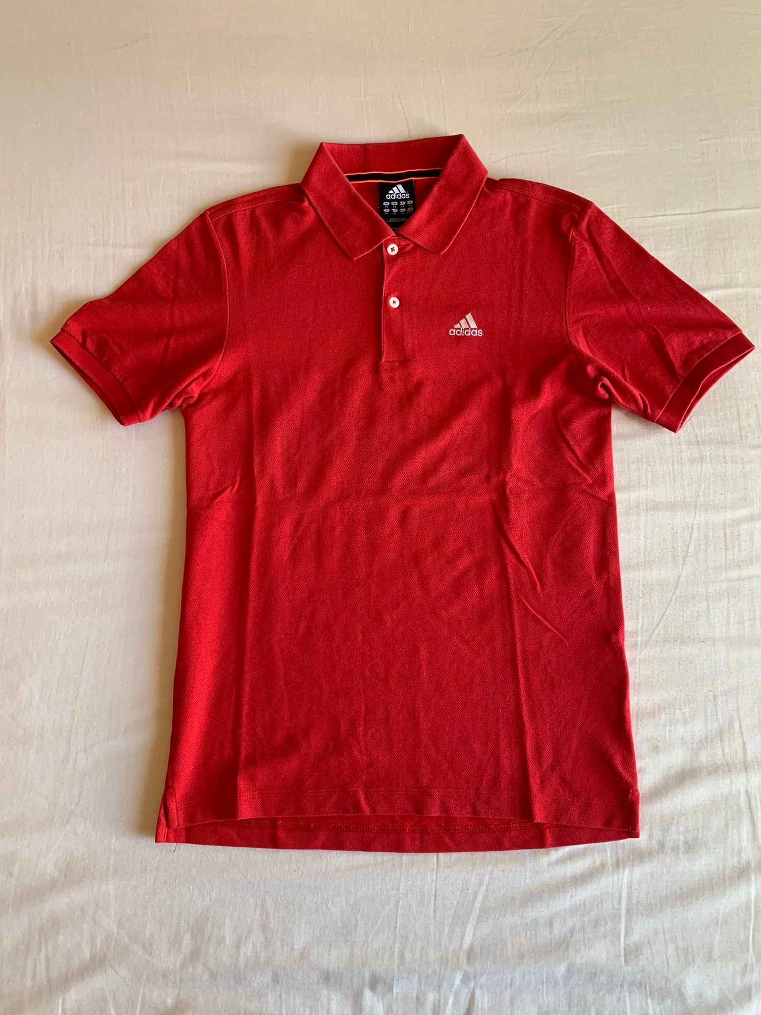 Polo Adidas Performance Rojo