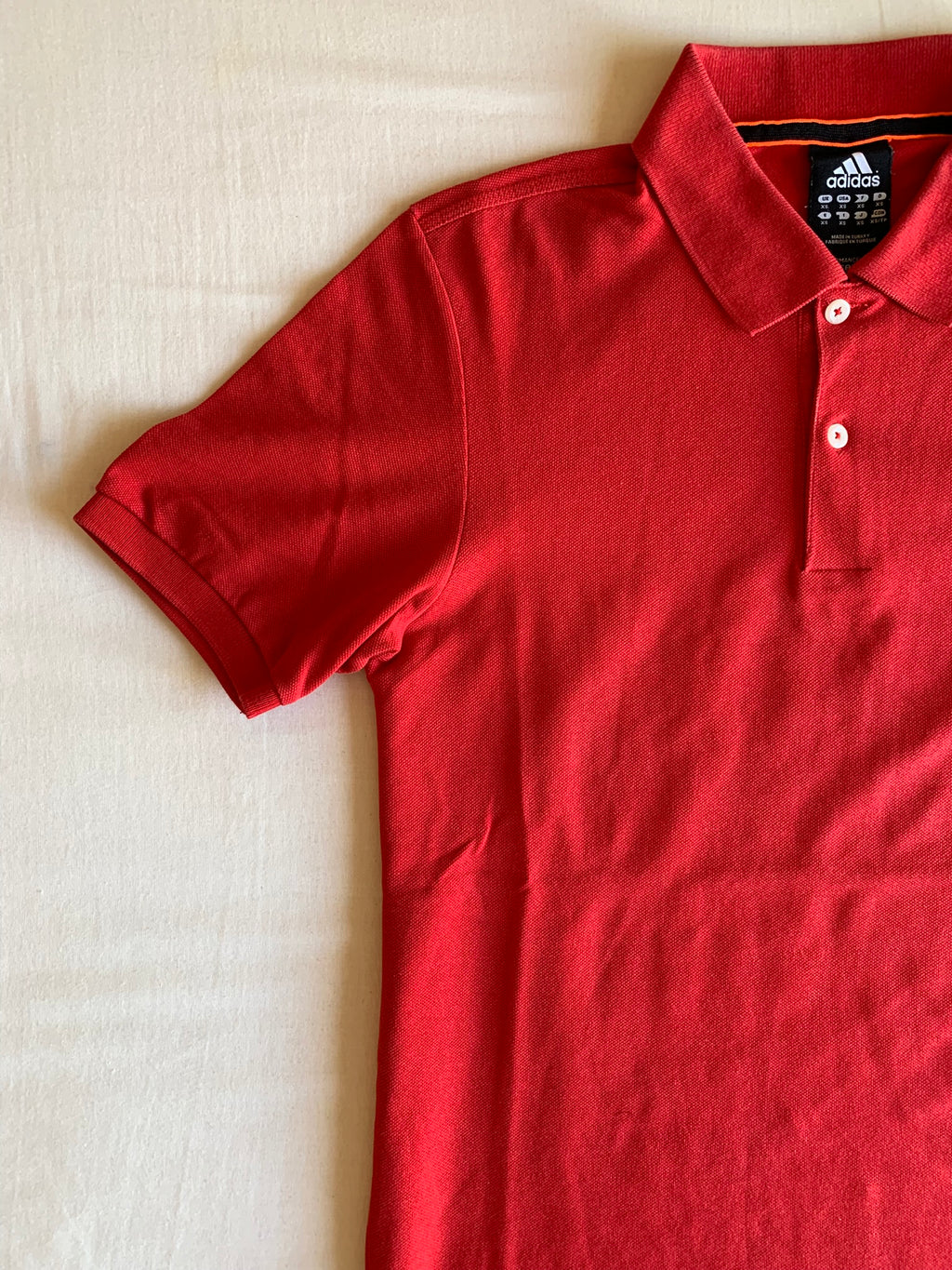 Polo Adidas Performance Rojo