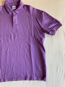Polo Zara Oversize Morado