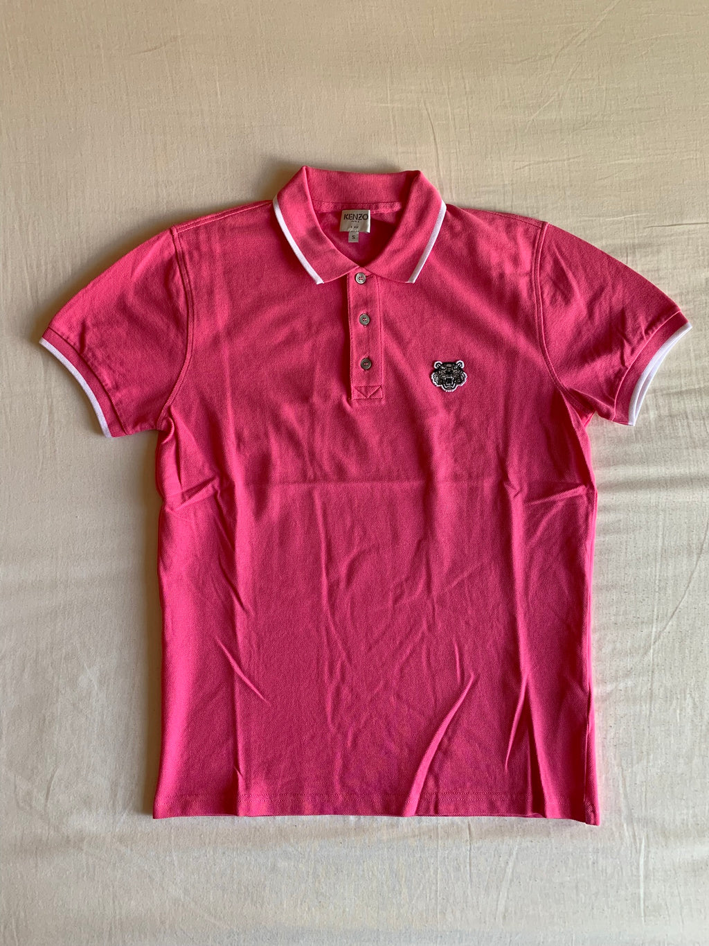 Polo Kenzo Paris Rosa Tigre