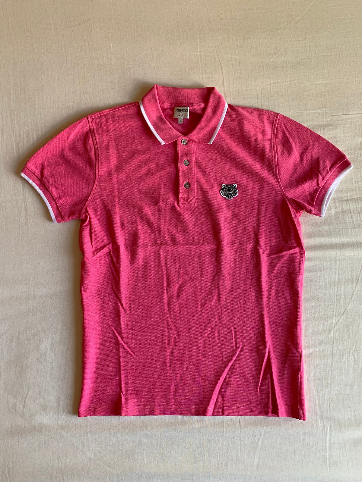 Polo Kenzo Paris Rosa Tigre