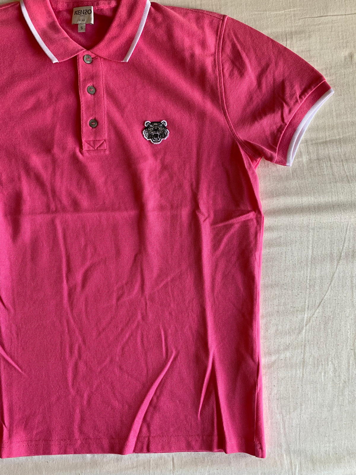 Polo Kenzo Paris Rosa Tigre