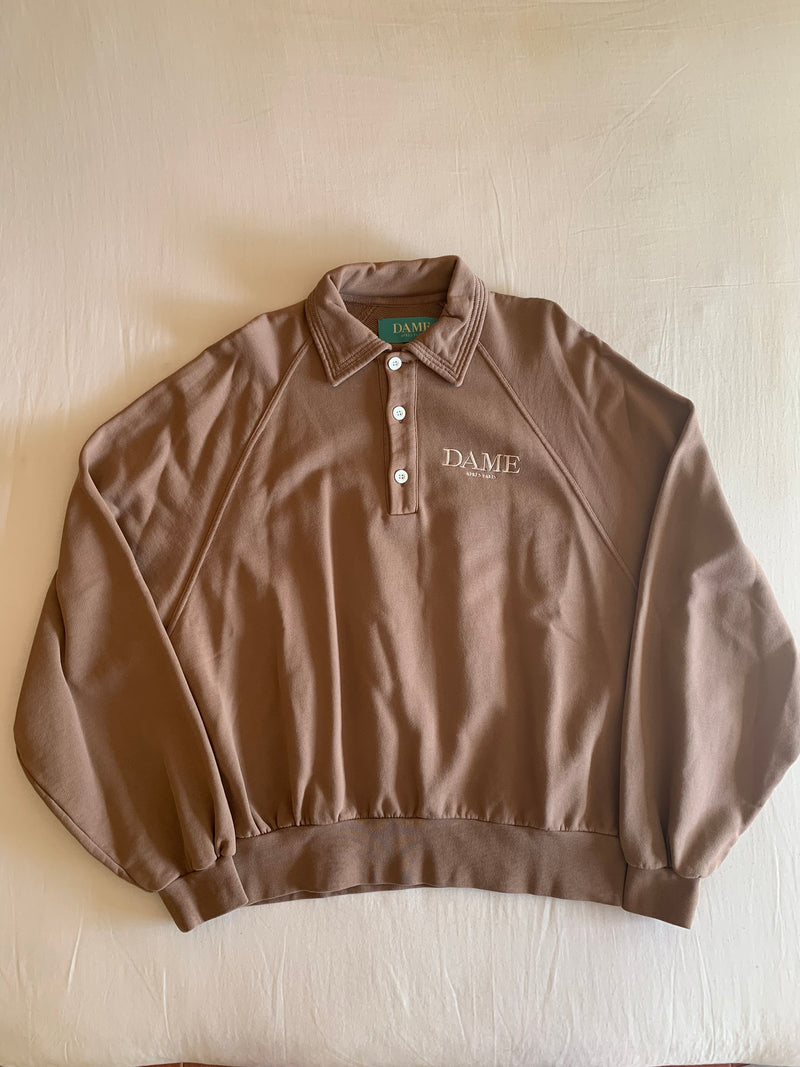 Polo Felpa "Camel"
