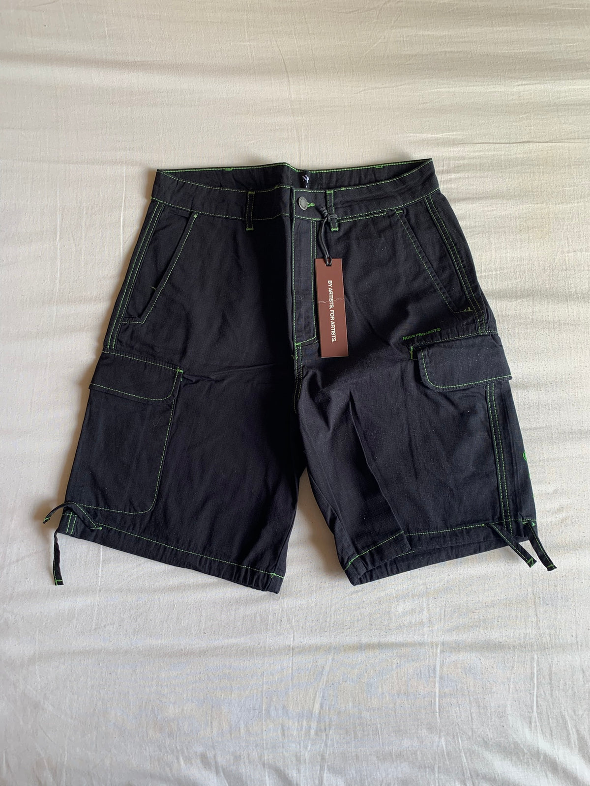 Short Cargo Nude Project Gris Oscuro