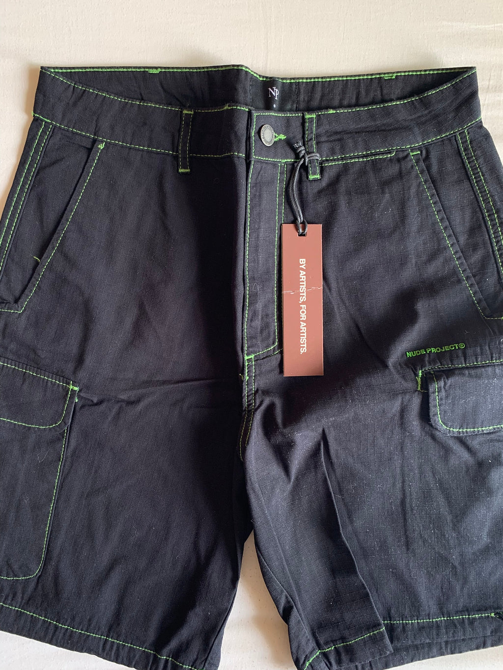 Short Cargo Nude Project Gris Oscuro