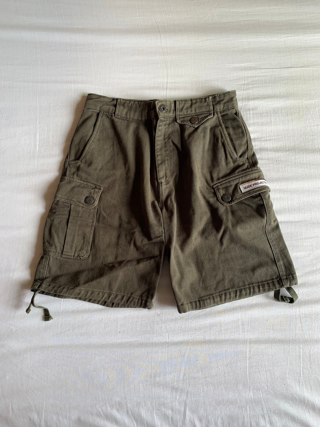 Short Cargo Nude Project Verde Militar