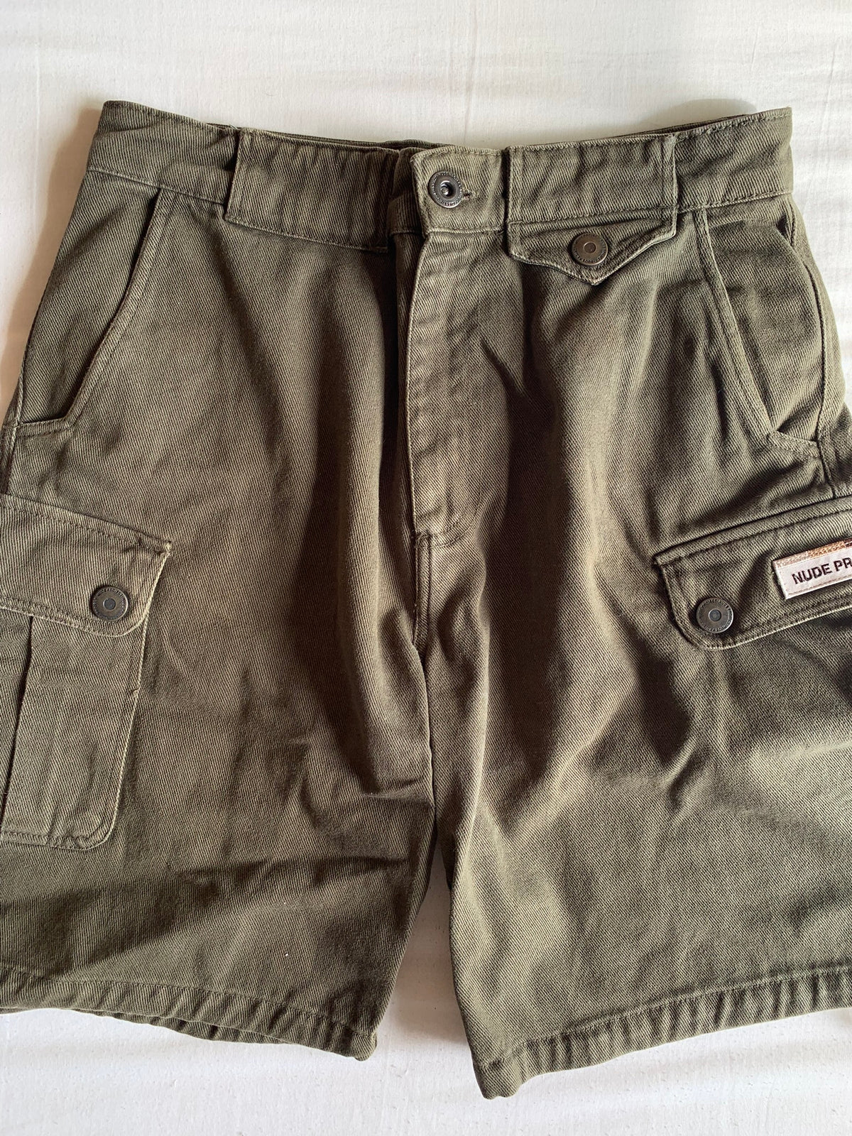 Short Cargo Nude Project Verde Militar