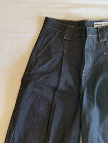 Bermuda Denim Bershka Gris Ancha