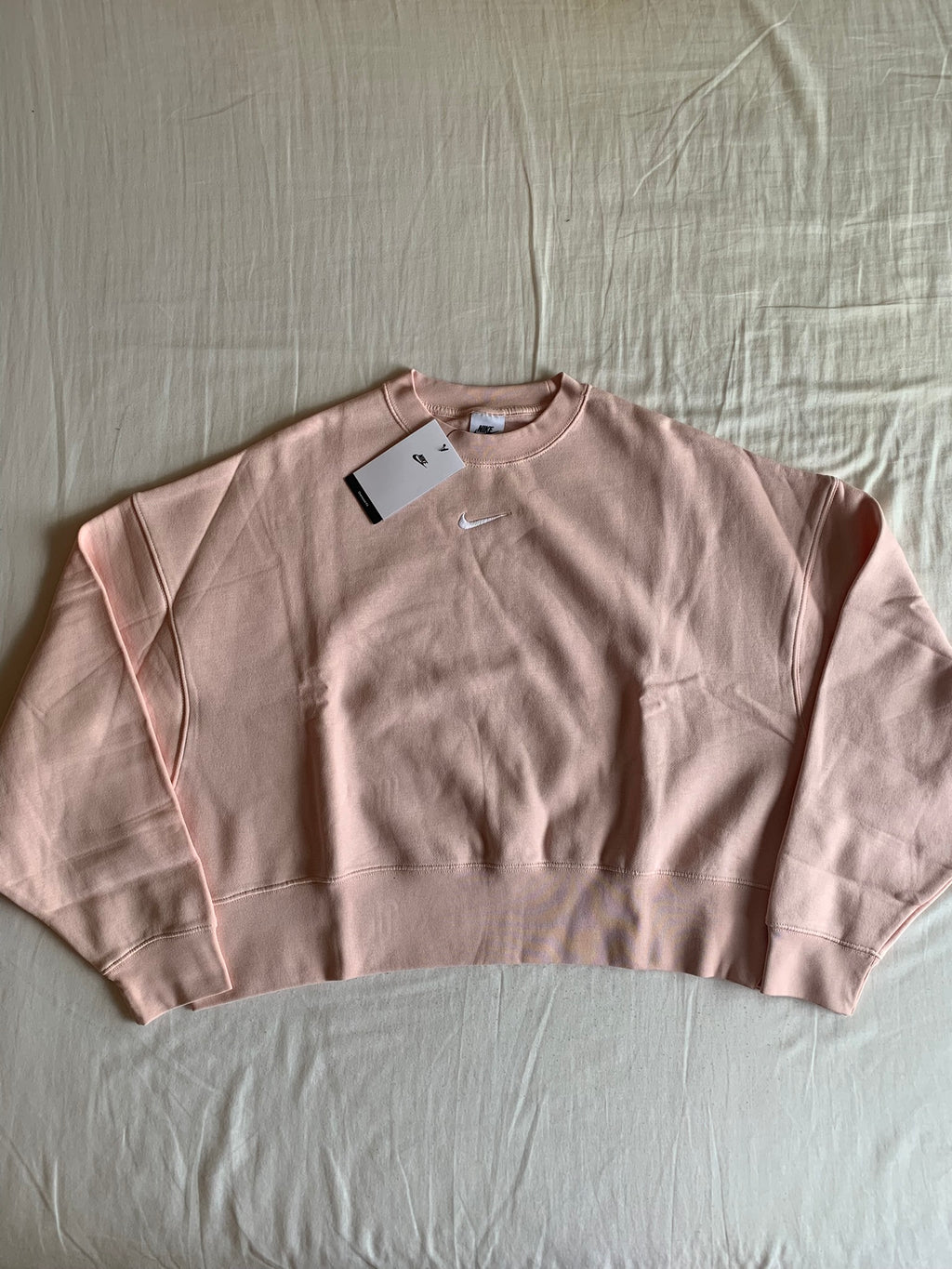 Sudadera Nike Crop Rosa