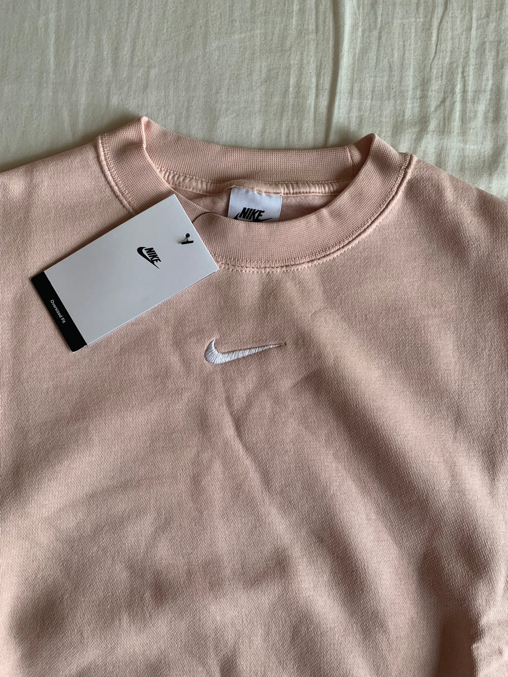 Sudadera Nike Crop Rosa