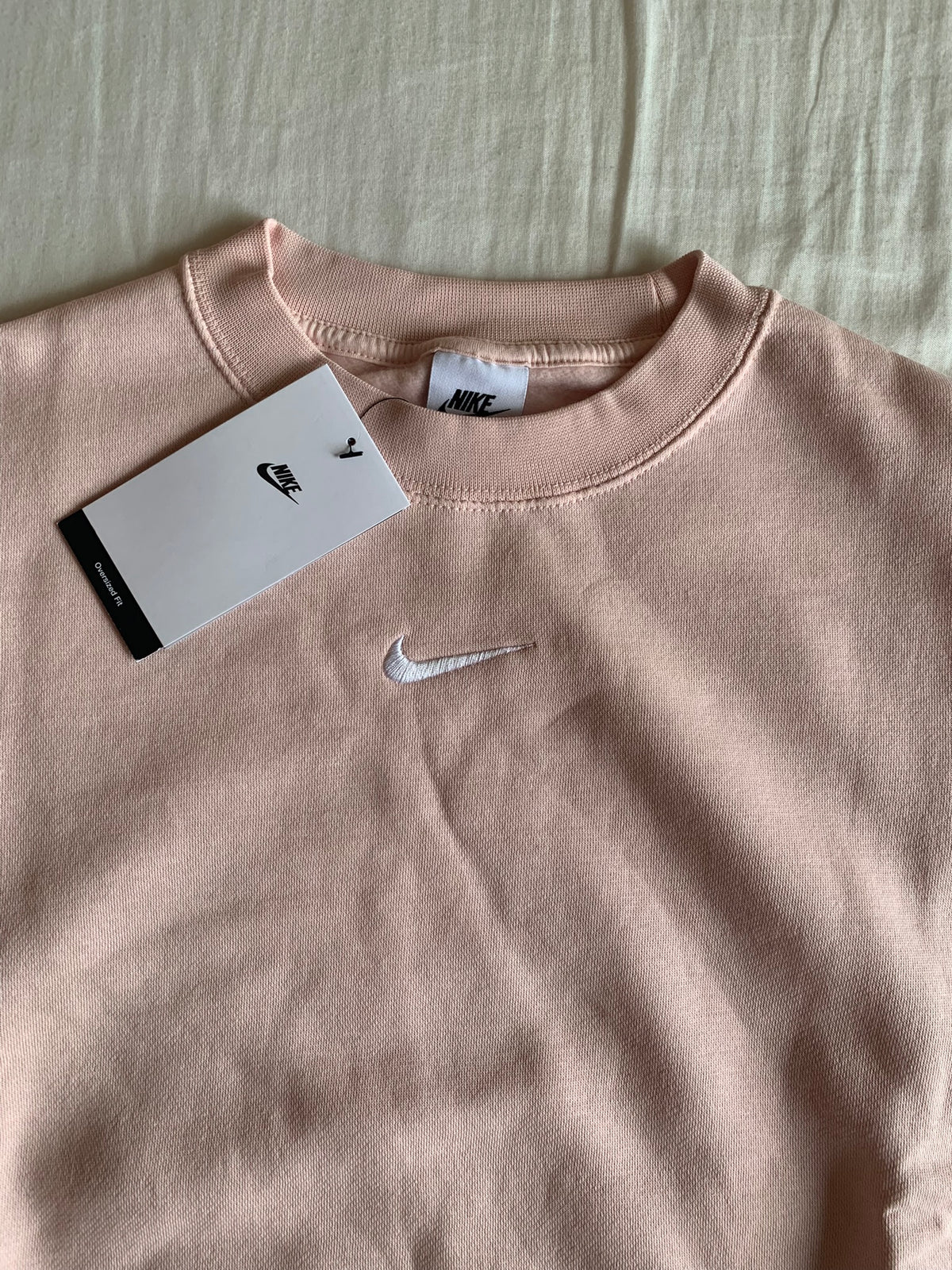 Sudadera Nike Crop Rosa
