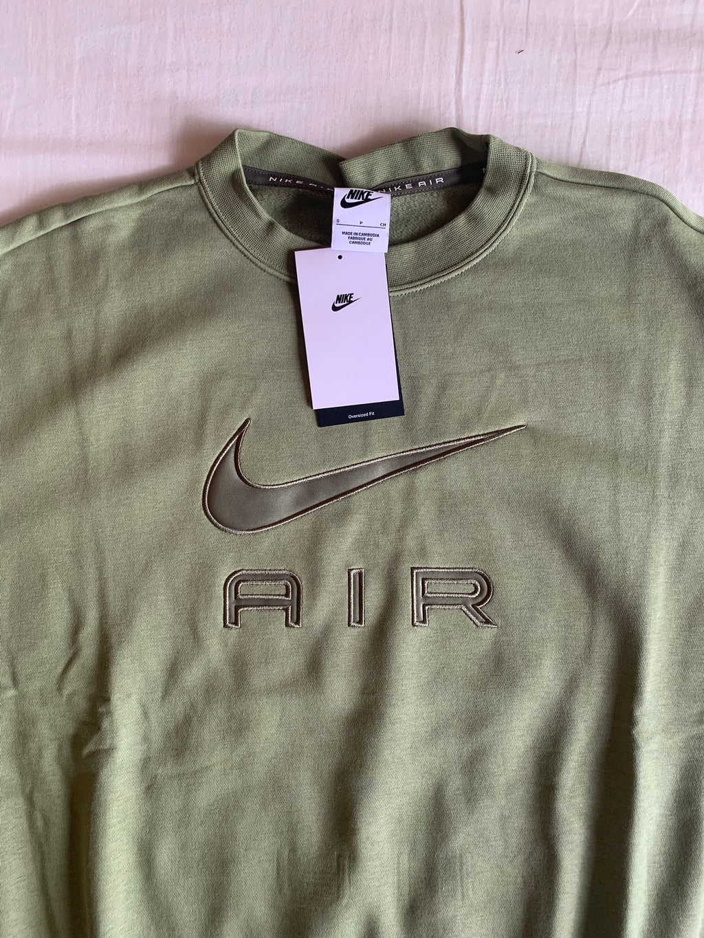 Sudadera Nike Air Verde
