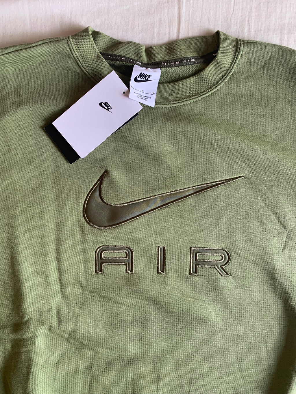 Sudadera Nike Air Verde