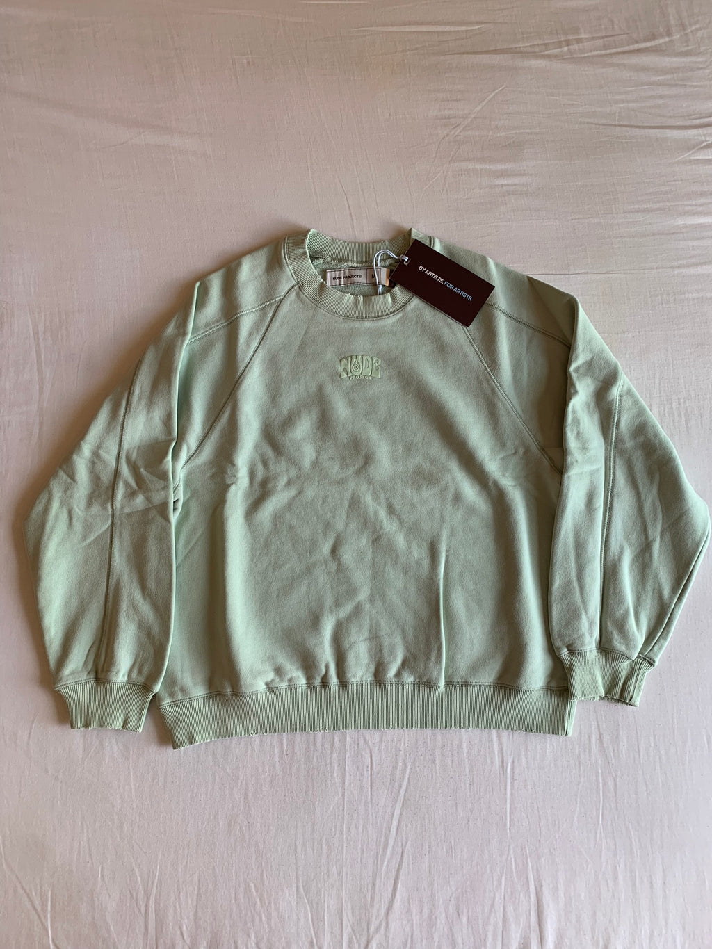 Sudadera Nude Project Verde Salvia