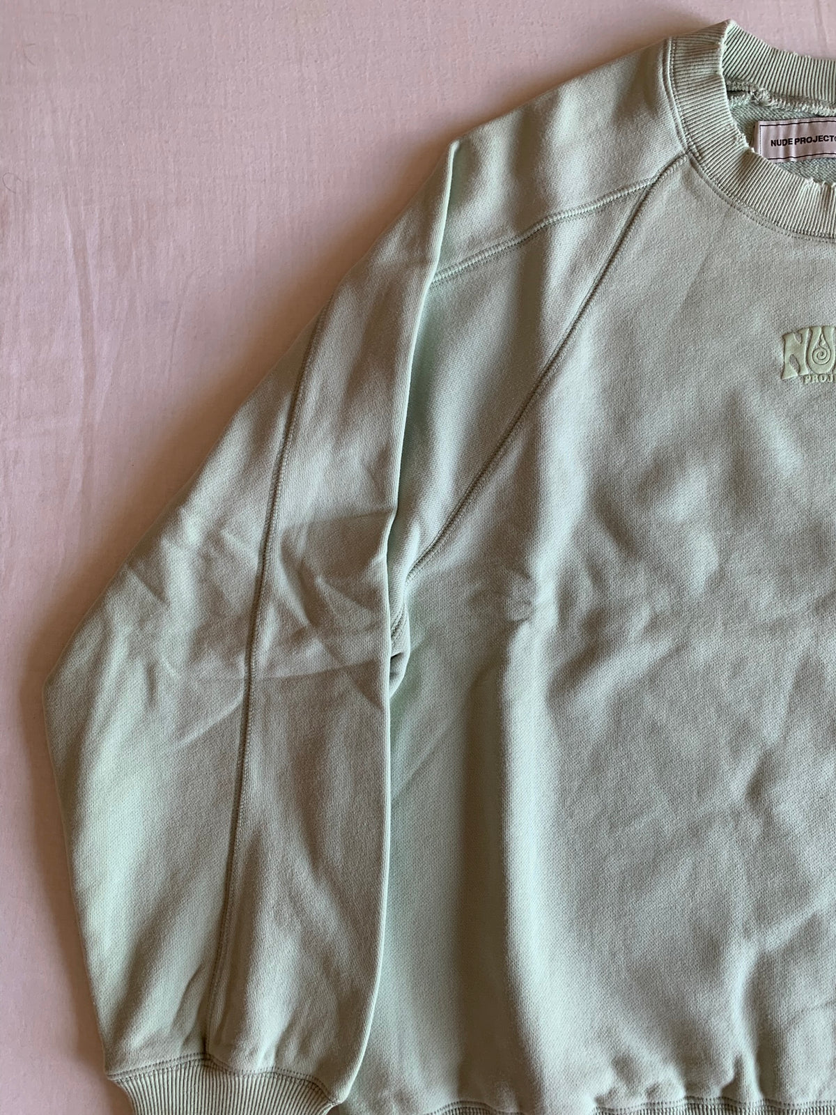 Sudadera Nude Project Verde Salvia