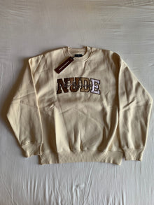 Sudadera Nude Project Varsity Marshmallow