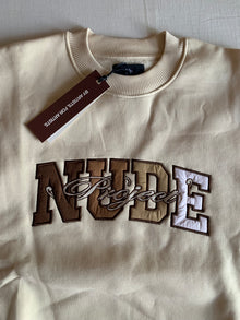 Sudadera Nude Project Varsity Marshmallow