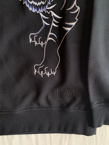 Sudadera Kenzo Paris Double Tiger Negra