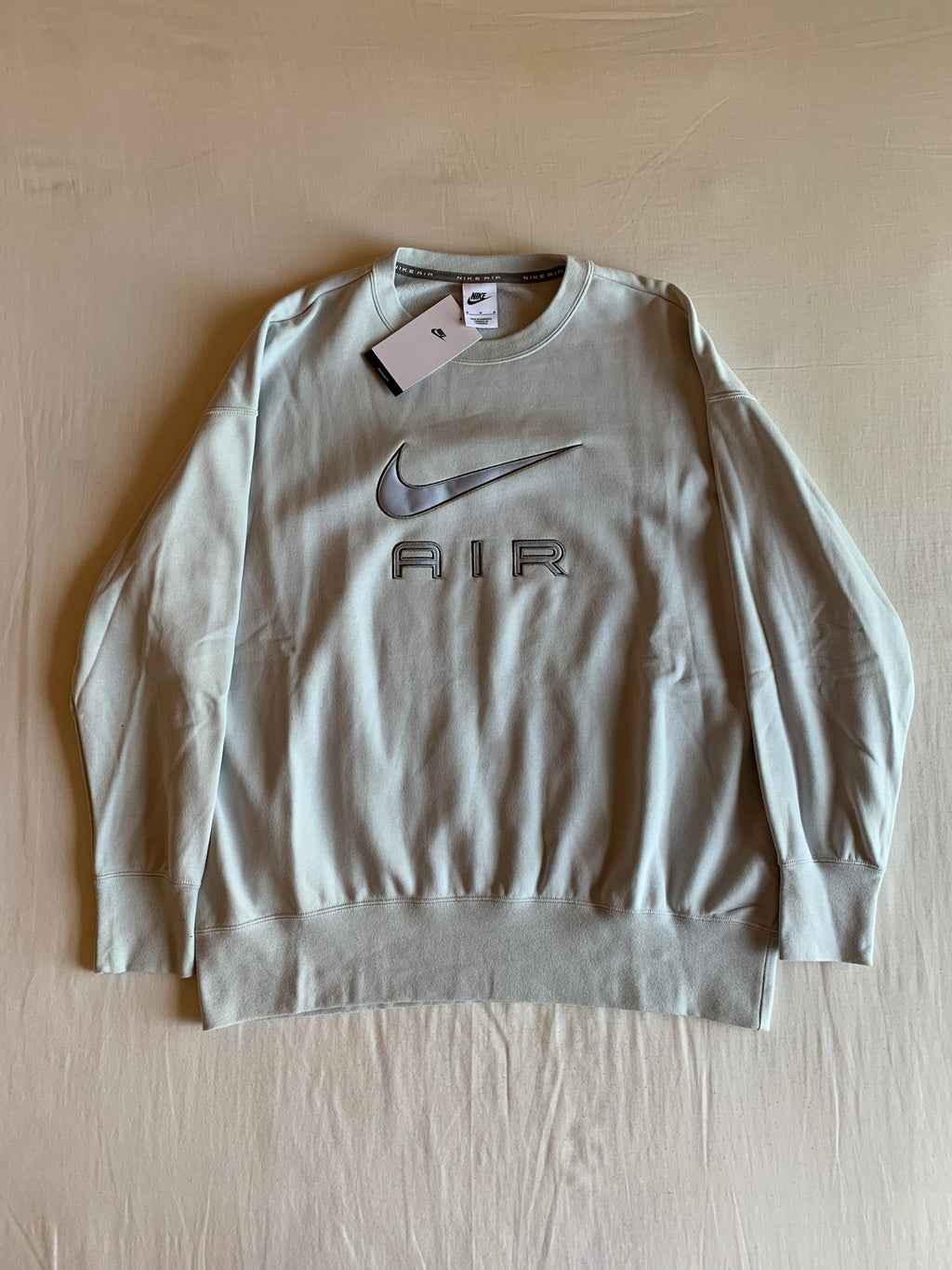 Sudadera Nike Air Gris