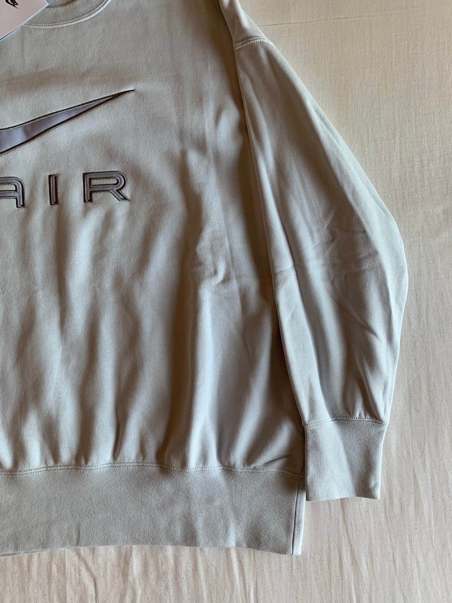 Sudadera Nike Air Gris