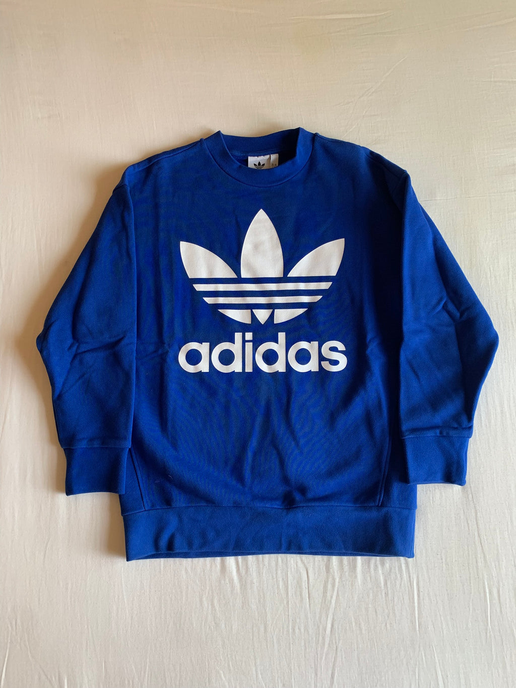 Sudadera Adidas Trefoil Azul Eléctrico