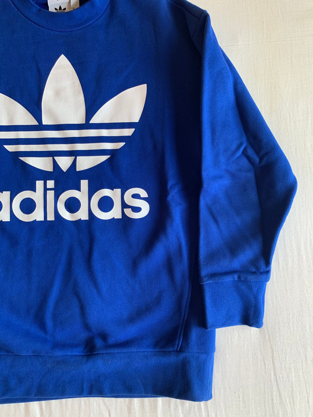 Sudadera Adidas Trefoil Azul Eléctrico