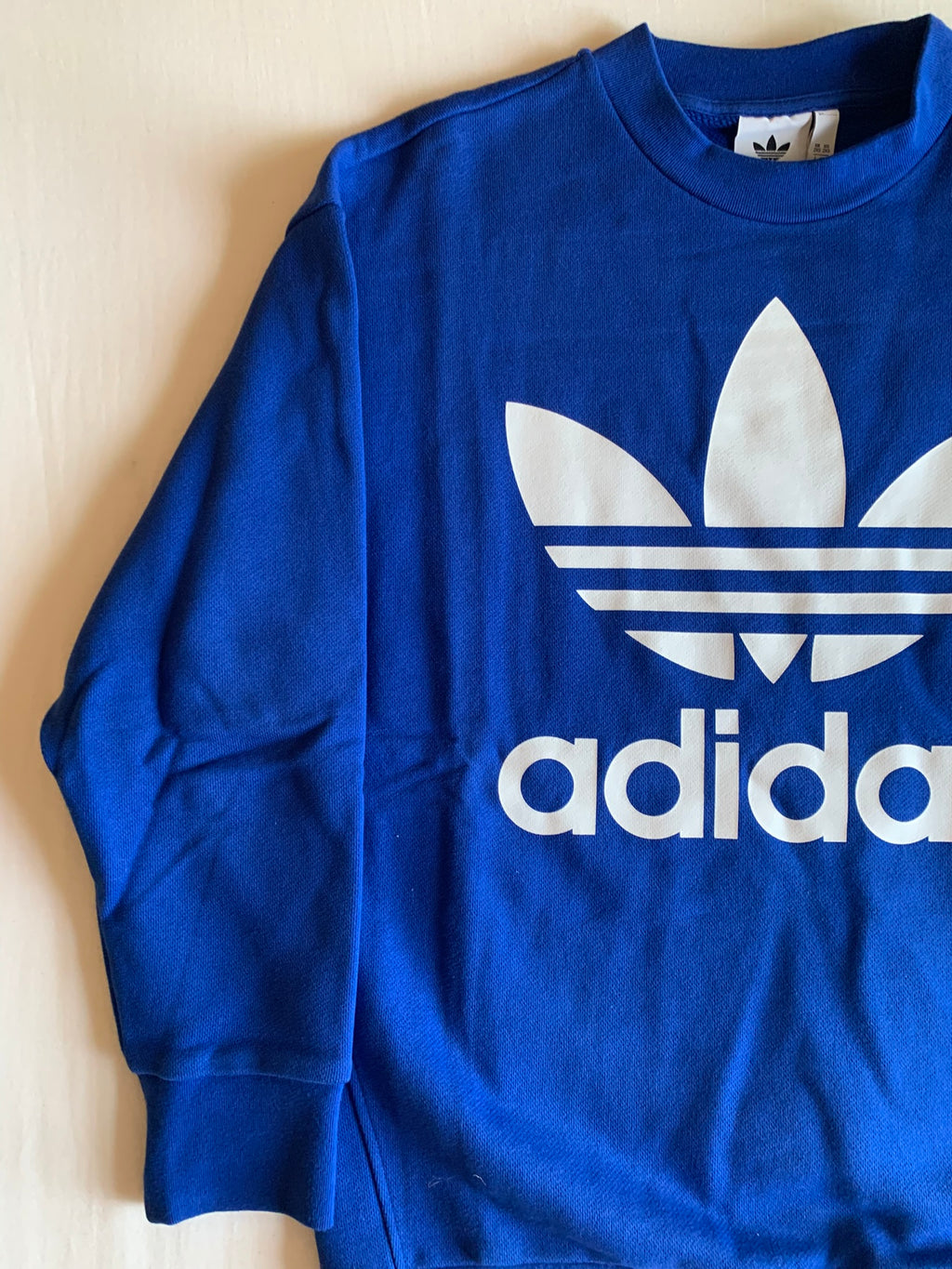 Sudadera Adidas Trefoil Azul Eléctrico