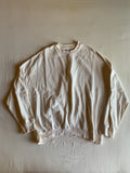 Sudadera Crop Bershka Crudo Despuntada