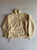 Sudadera ASOS Design Media Cremallera Borreguito Crudo
