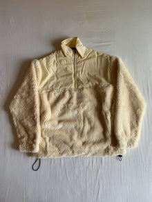 Sudadera ASOS Design Media Cremallera Borreguito Crudo
