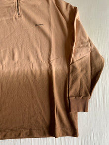 Sudadera Collusion Media Cremallera Camel