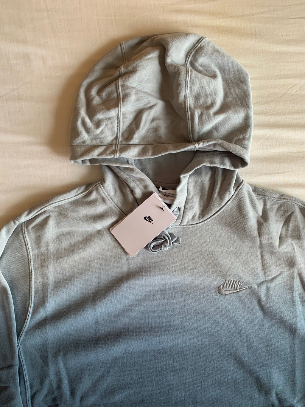 Sudadera Nike Capucha Tie Dye Gris